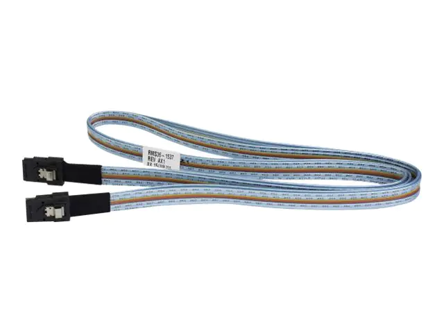 HPE - Externes SAS-Kabel - 4-Lane - 4x Shielded Mini MultiLane SAS (SFF-8088), 26-polig (M) zu 4x Shielded Mini MultiLane SAS (SFF-8088), 26-polig (M) - 2 m - für Disk Enclosure D6000; Modular Smart Array 1040, 2040, 2040 10, P2000 2.5-in, P2000 G3