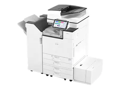 Ricoh IM C3000 - Multifunktionsdrucker - Farbe - Laser - A3 (297 x 420 mm) (Original) - A3 (Medien) - bis zu 30 Seiten/Min. (Kopieren) - bis zu 30 Seiten/Min. (Drucken) - 1200 Blatt - USB, Gigabit LAN, USB-Host, NFC