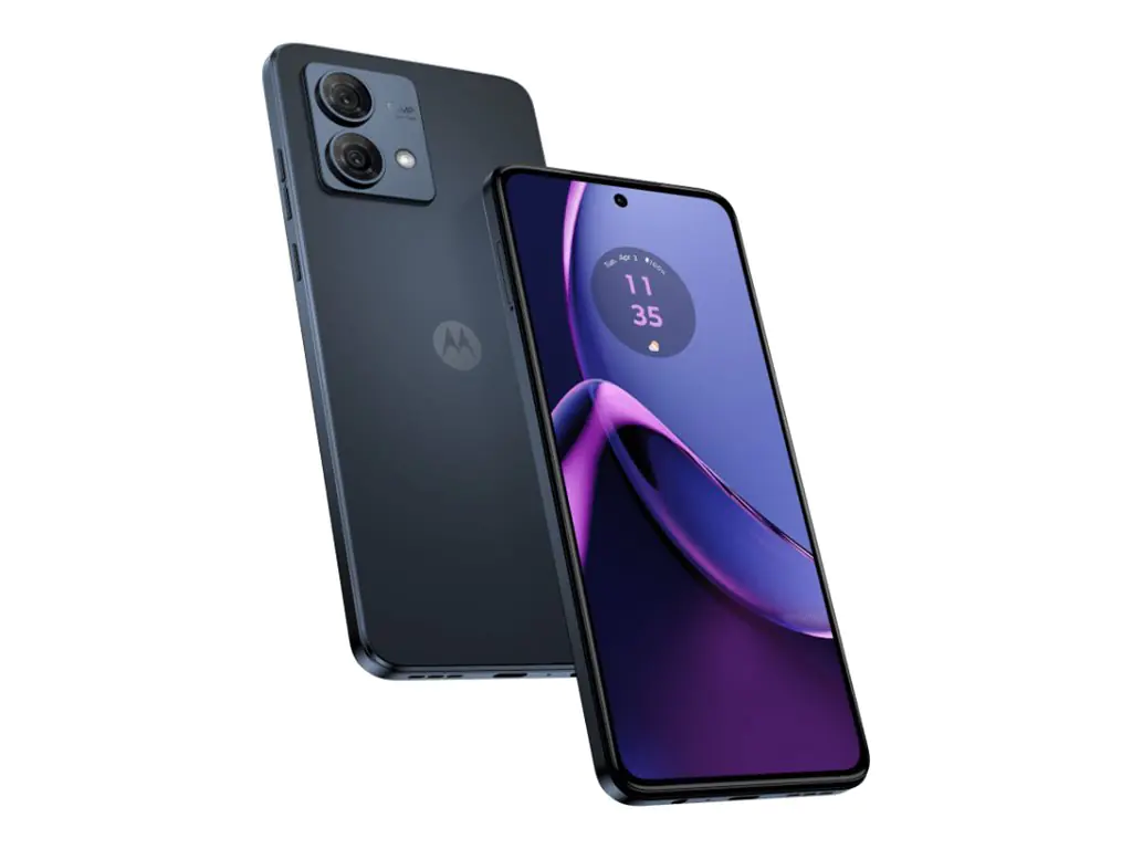 Motorola Moto G84 - 5G Smartphone - Dual-SIM - RAM 12 GB / Interner Speicher 256 GB - pOLED-Display - 6.5" - 2400 x 1080 Pixel (120 Hz) - 2 x Rückkamera 50 MP, 8 MP - front camera 16 MP - Mitternachtsblau