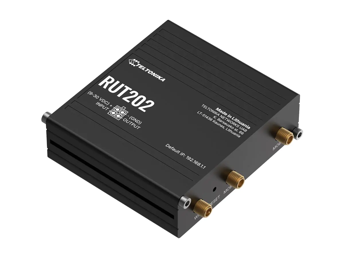 Teltonika RUT202 - Wireless Router - WWAN - 4G