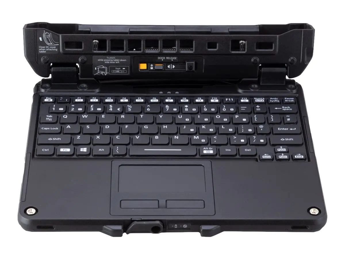 Panasonic FZ-VEKG21L - Tastatur - emmissiv - Robust - hinterleuchtet - AZERTY - Französisch