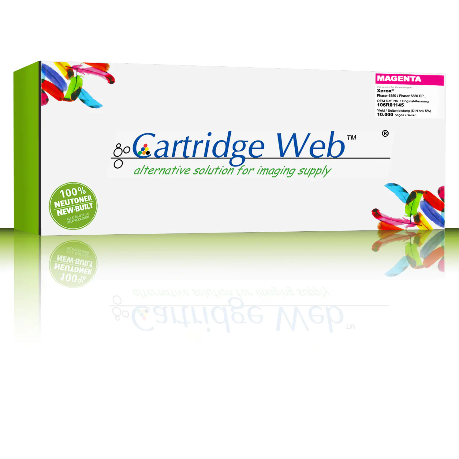 CartridgeWeb Toner kompatibel zu Xerox 106R01145 magenta 10.000 Seiten