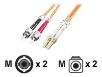 ROLINE Secomp - Patch-Kabel - LC Single-Modus (M) zu ST Einzelmodus (M) 21.06.1002