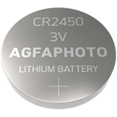 AGFAPhoto Knopfzelle CR 2450 Lithium 3 V 5 St.