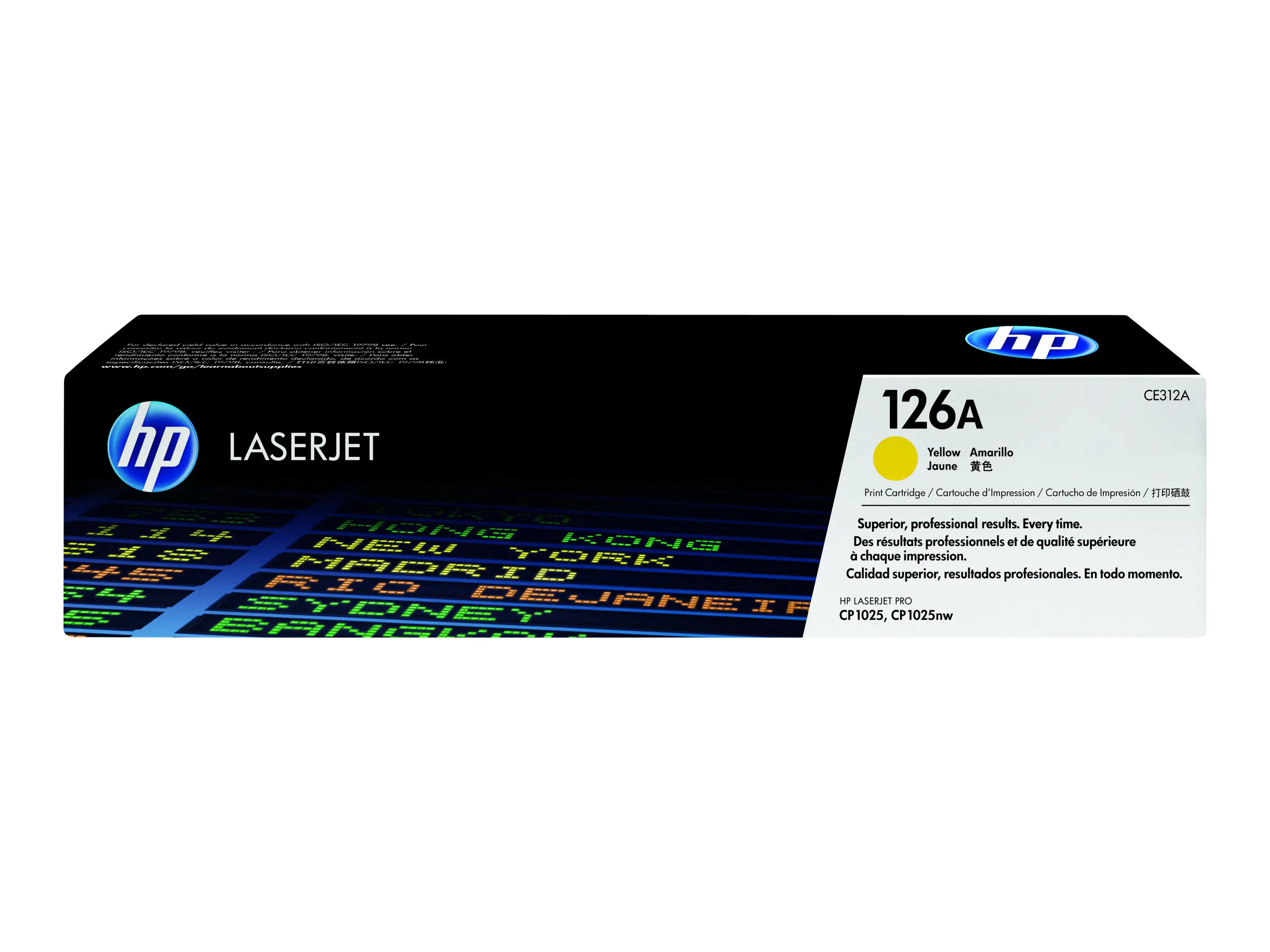HP 126A - Gelb - Original - LaserJet - Tonerpatrone (CE312A) - für Color LaserJet Pro CP1025; LaserJet Pro MFP M175; TopShot LaserJet Pro M275