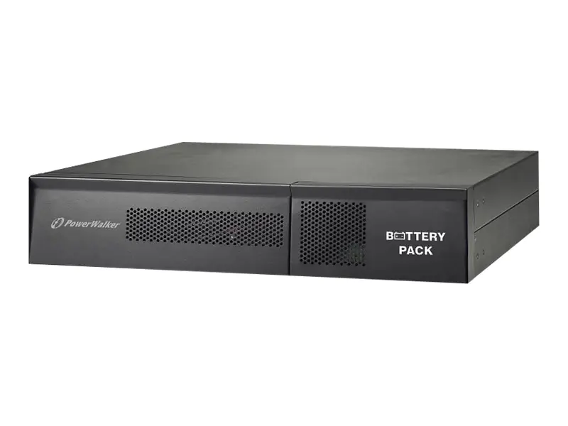 PowerWalker Battery Pack - Batteriegehäuse (Rack - einbaufähig) - 12 x Batterie - Bleisäure - 9 Ah