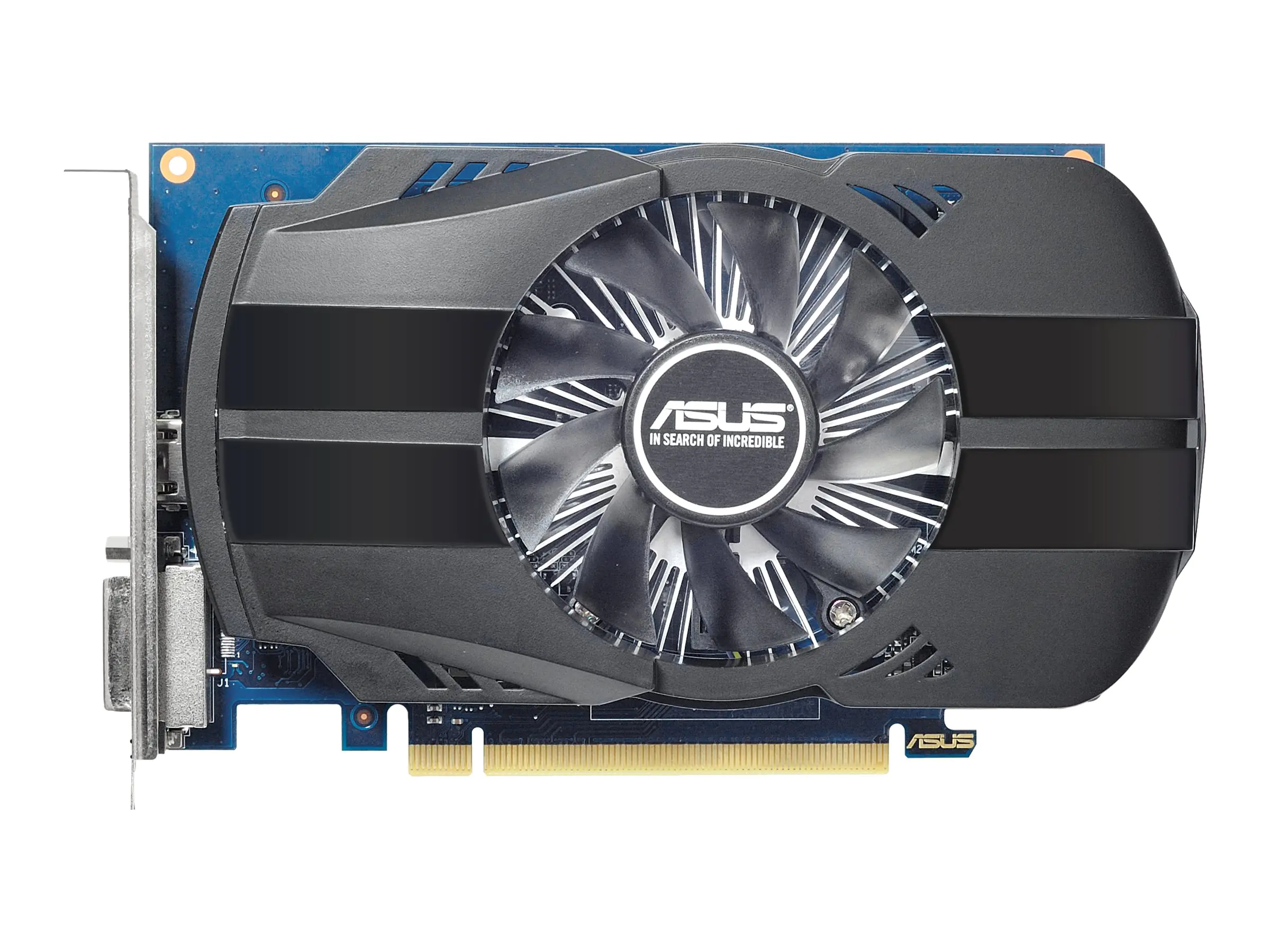ASUS PH-GT1030-O2G - OC Edition - Grafikkarten - GF GT 1030 - 2 GB GDDR5 - PCIe 3.0 x16 - DVI, HDMI