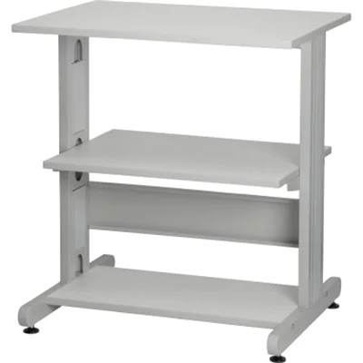 ROLINE Druckertisch 17.01.1089 hoch belastbar lichtgrau/weiß