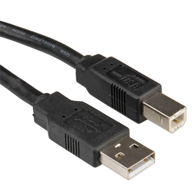 Roline - USB-Kabel - USB (M) zu USB Typ B (M) - USB 2.0 - 3 m - Schwarz