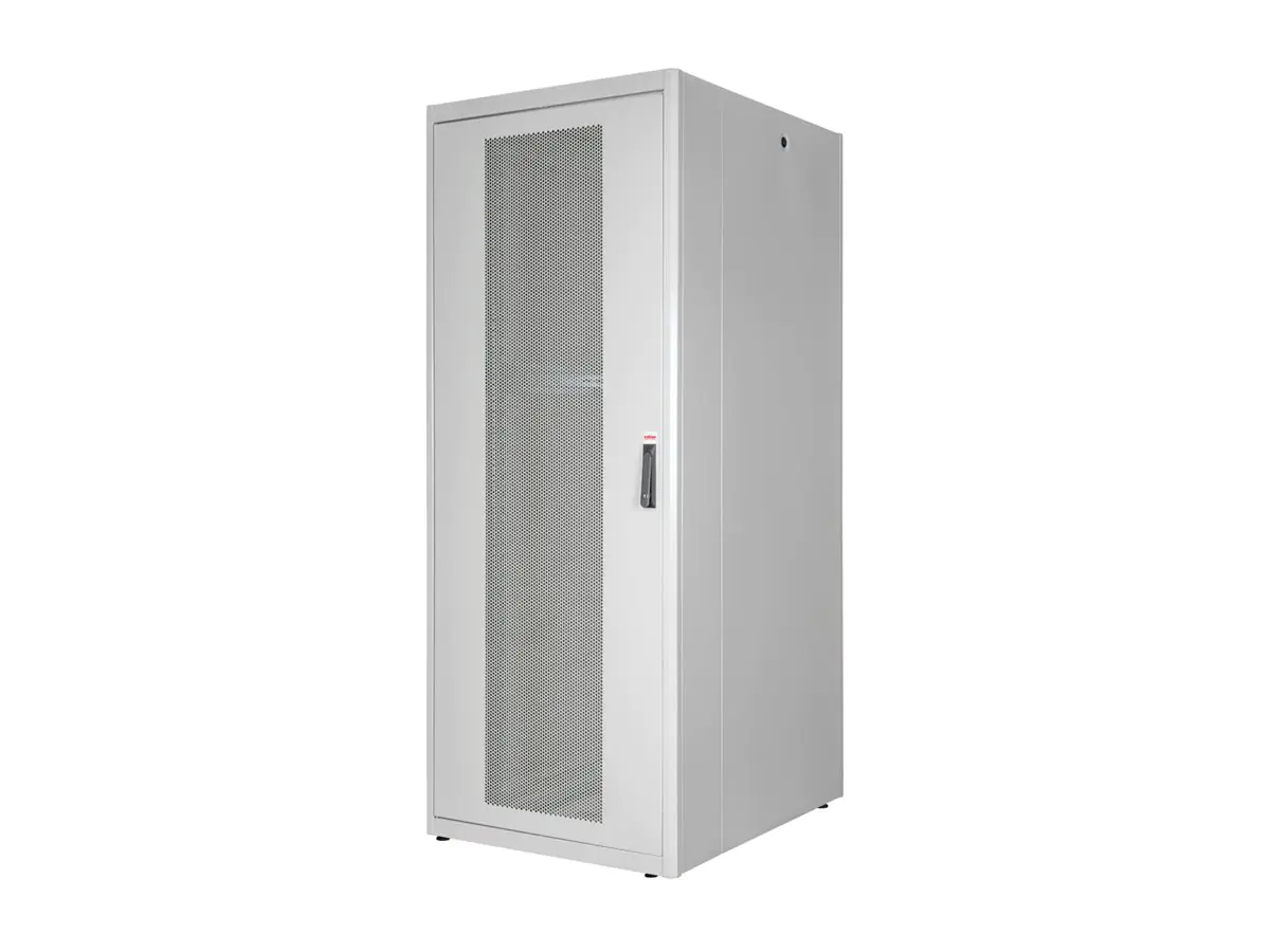 ROLINE Basic - Schrank Netzwerkschrank - perforierte Tür, 800x1000 BxT - RAL 7035, Hellgrau - 42HE - 48.3 cm (19") 26.21.0046