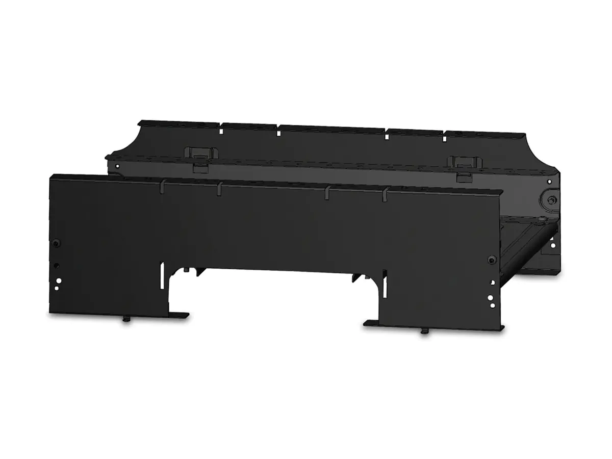 APC - Kabelwanne mit offenem Boden - Schwarz - für P/N: AR9300SP, AR9300SP-R, AR9307SP, AR9307SP-R, SRT1000RMXLI, SRT1000RMXLI-NC