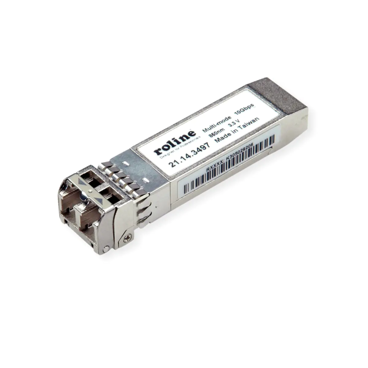 Roline - SFP (Mini-GBIC)-Transceiver-Modul - 10 GigE optisch - 10GBase-SR - LC Multi-Mode - bis zu 300 m - 850 nm