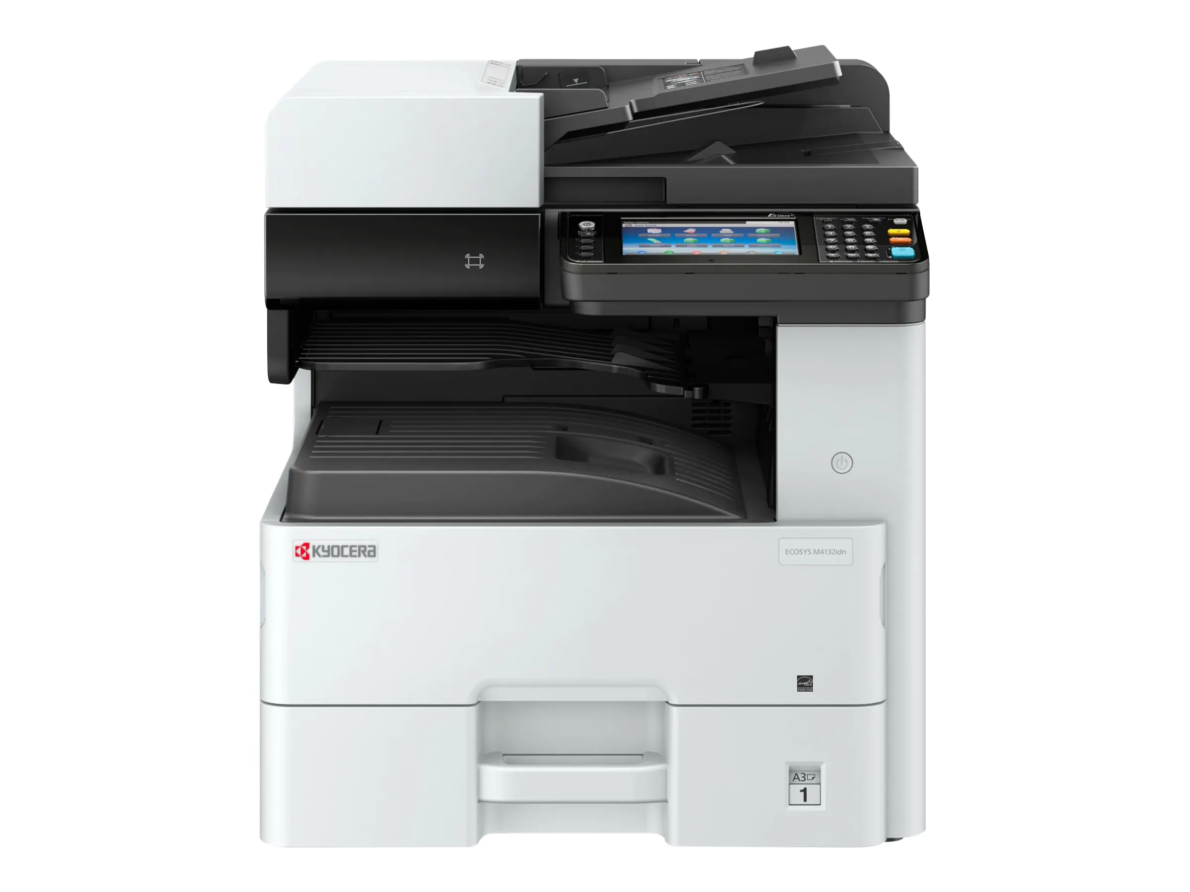 Kyocera ECOSYS M4132idn/KL3 - Multifunktionsdrucker - s/w - Laser - A3/Ledger (297 x 432 mm) (Original) - A3/Ledger (Medien) - bis zu 32 Seiten/Min. (Kopieren) - bis zu 32 Seiten/Min. (Drucken) - 600 Blatt - USB 2.0, Gigabit LAN, USB 2.0-Host - mit 3 Jahr