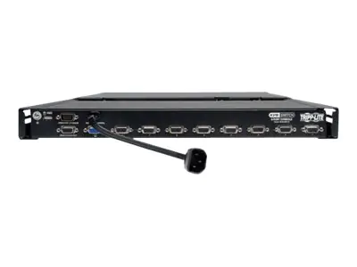 Tripp Eaton Tripp Lite Series 8-Port Rack Console VGA KVM Switch w/ 19" LCD 1U TAA - KVM-Konsole mit KVM-Switch - 8 Anschlüsse - PS/2 - 48.3 cm (19") B040-008-19