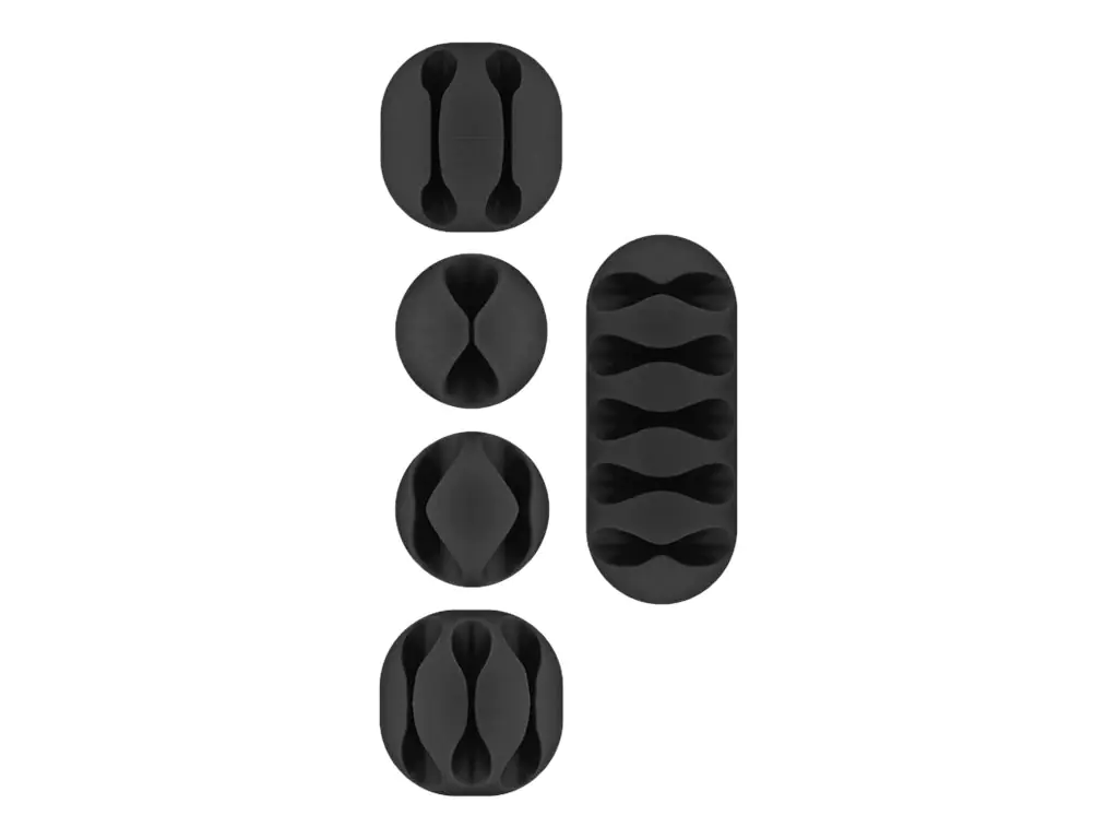 goobay - Kabel-Management-Kit - Schwarz