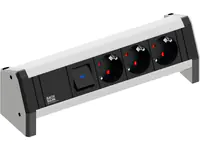 Bachmann DESK - Steckdosenleiste - Eingabe, Eingang GST18i3 - Ausgangsanschlüsse: 3
