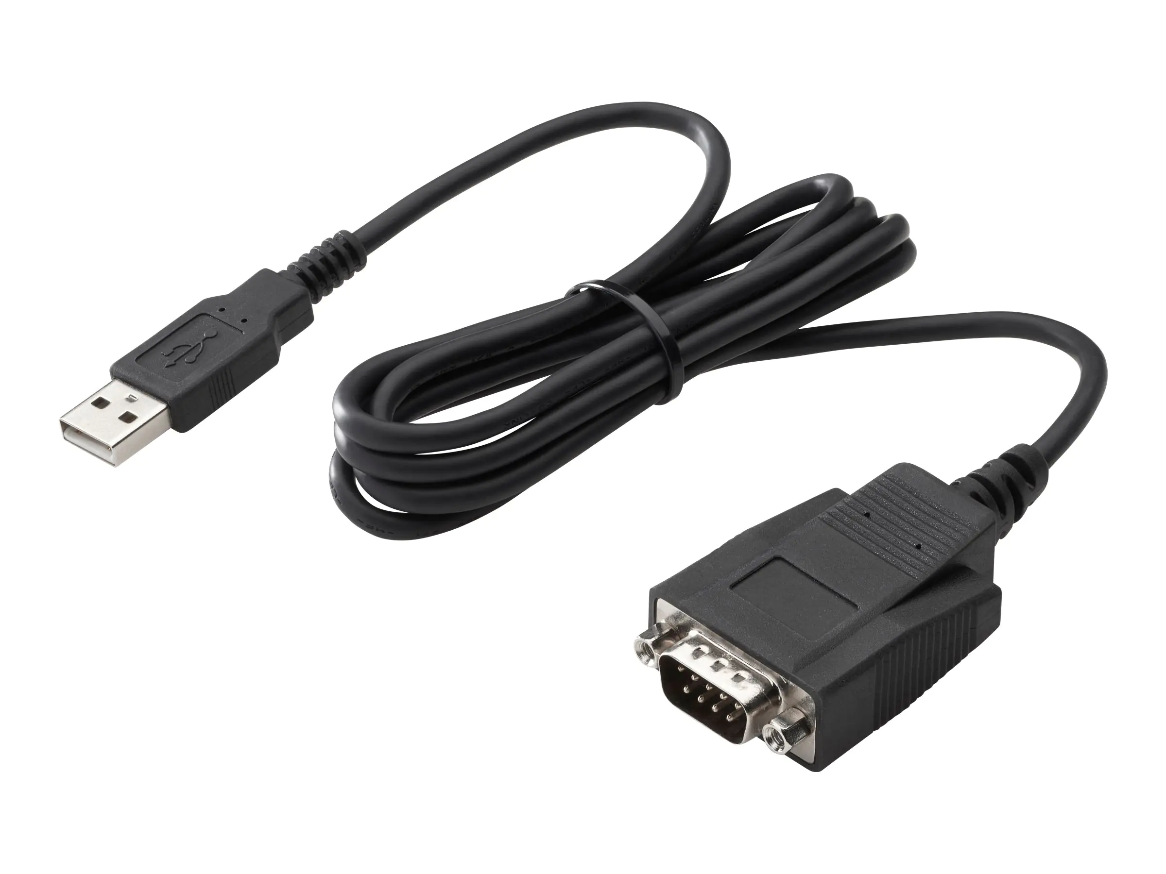 HP - Serieller Adapter - USB - RS-232 x 1 - Schwarz - für HP 34, Z1 G9; Elite 600 G9, 800 G9, t655; Pro 260 G9, 400 G9, t550; ProOne 440 G9
