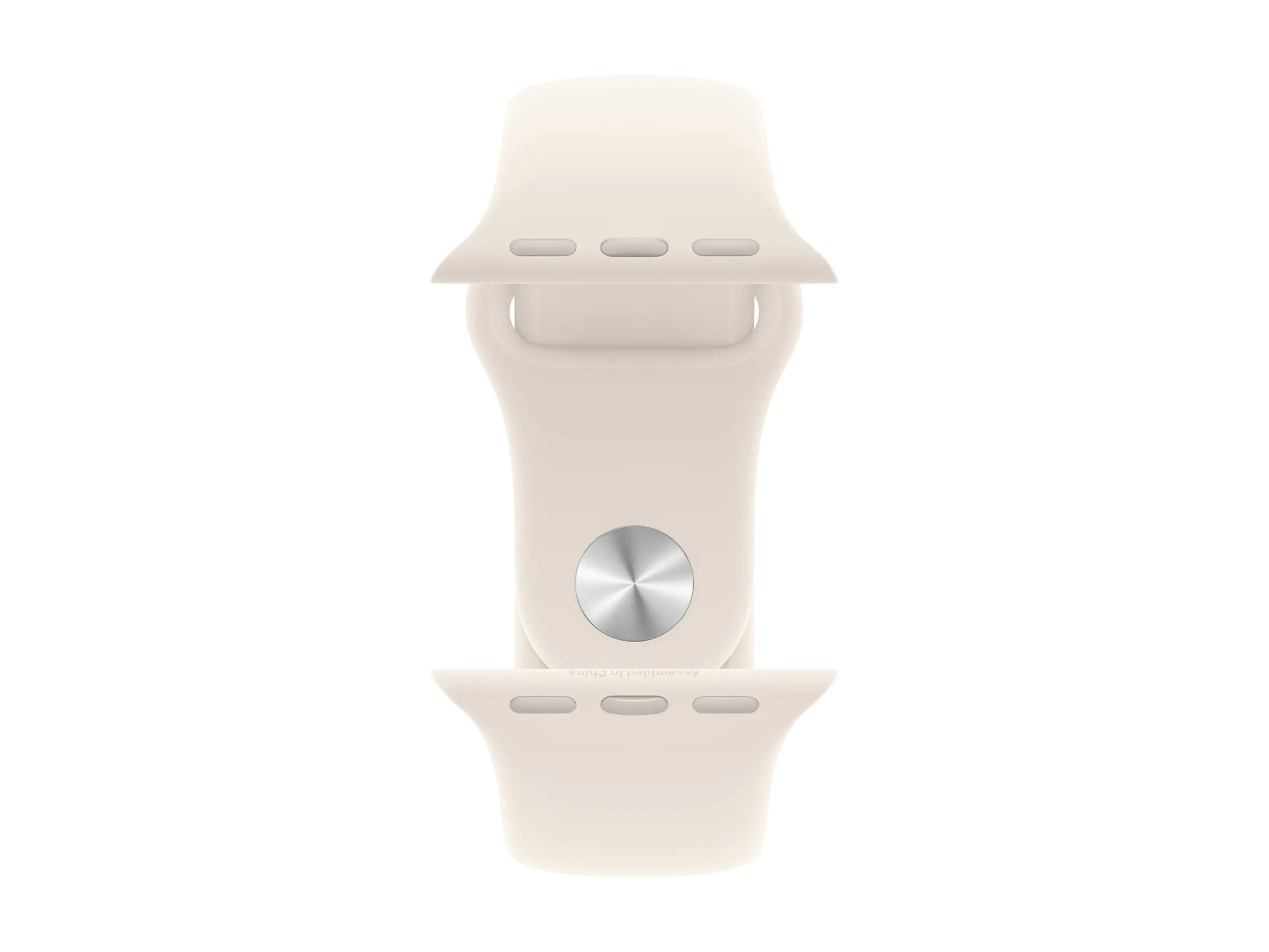 Apple Watch SE (GPS + Cellular) - 40 mm - Starlight Aluminium - intelligente Uhr mit Sportband - Flouroelastomer - Starlight - Bandgröße: S/M - 32 GB - LTE, Wi-Fi 4, Bluetooth - 4G - 27.8 g