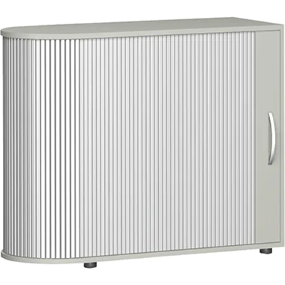 Geramöbel Rollenschrank Flex S-382101-SL 830x1.000x400mm l.grau