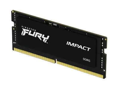 Kingston FURY Impact - DDR5 - Modul - 32 GB - SO DIMM 262-PIN - 4800 MHz / PC5-38400 - CL38 - 1.1 V - ungepuffert - on-die ECC - für Intel Next Unit of Computing 13 Extreme Kit - NUC13RNGi9