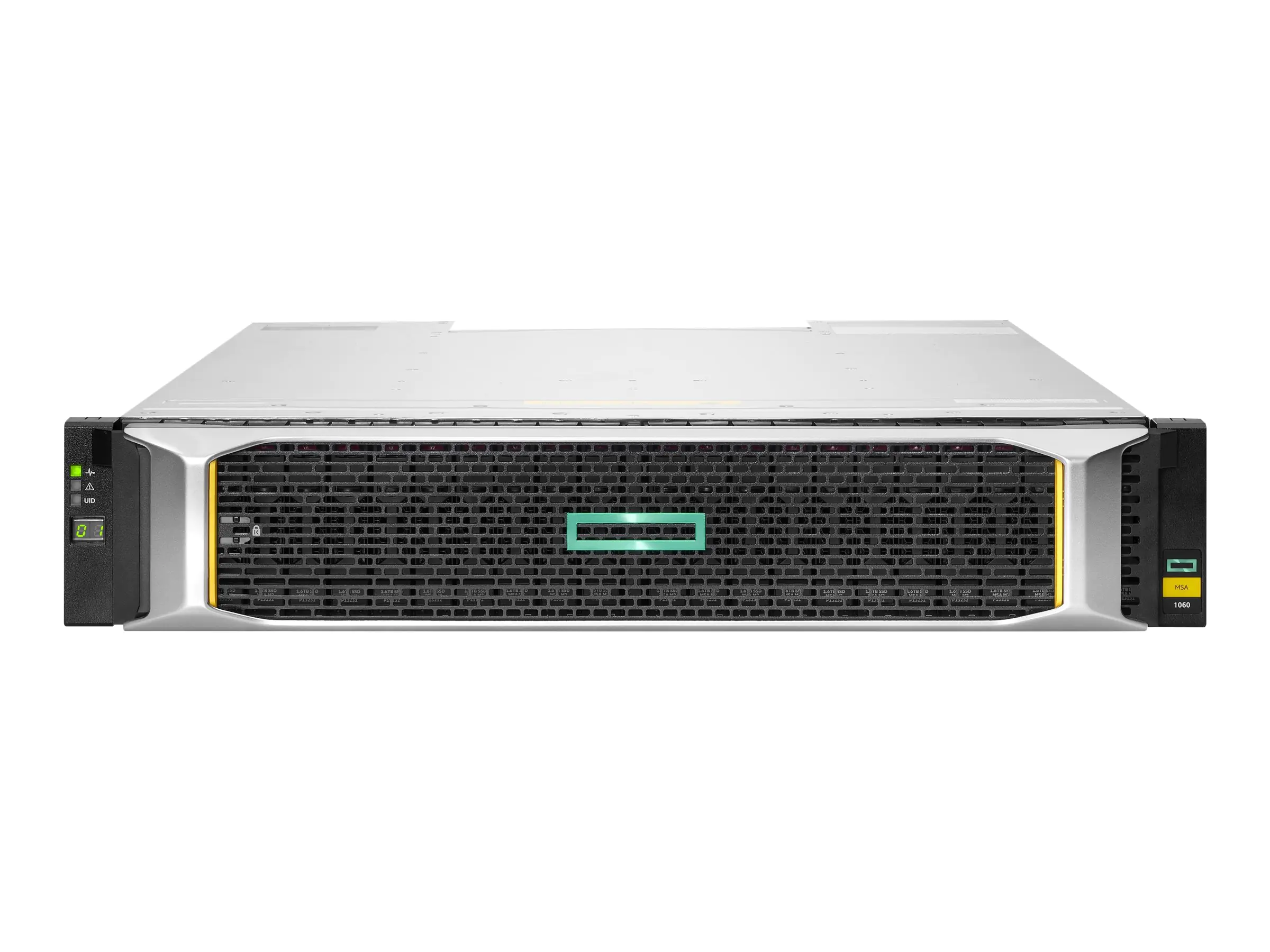 HPE Modular Smart Array 1060 16Gb Fibre Channel SFF Storage - 6th Generation - Festplatten-Array - 0 TB - 24 Schächte (SAS-3) R0Q85BR