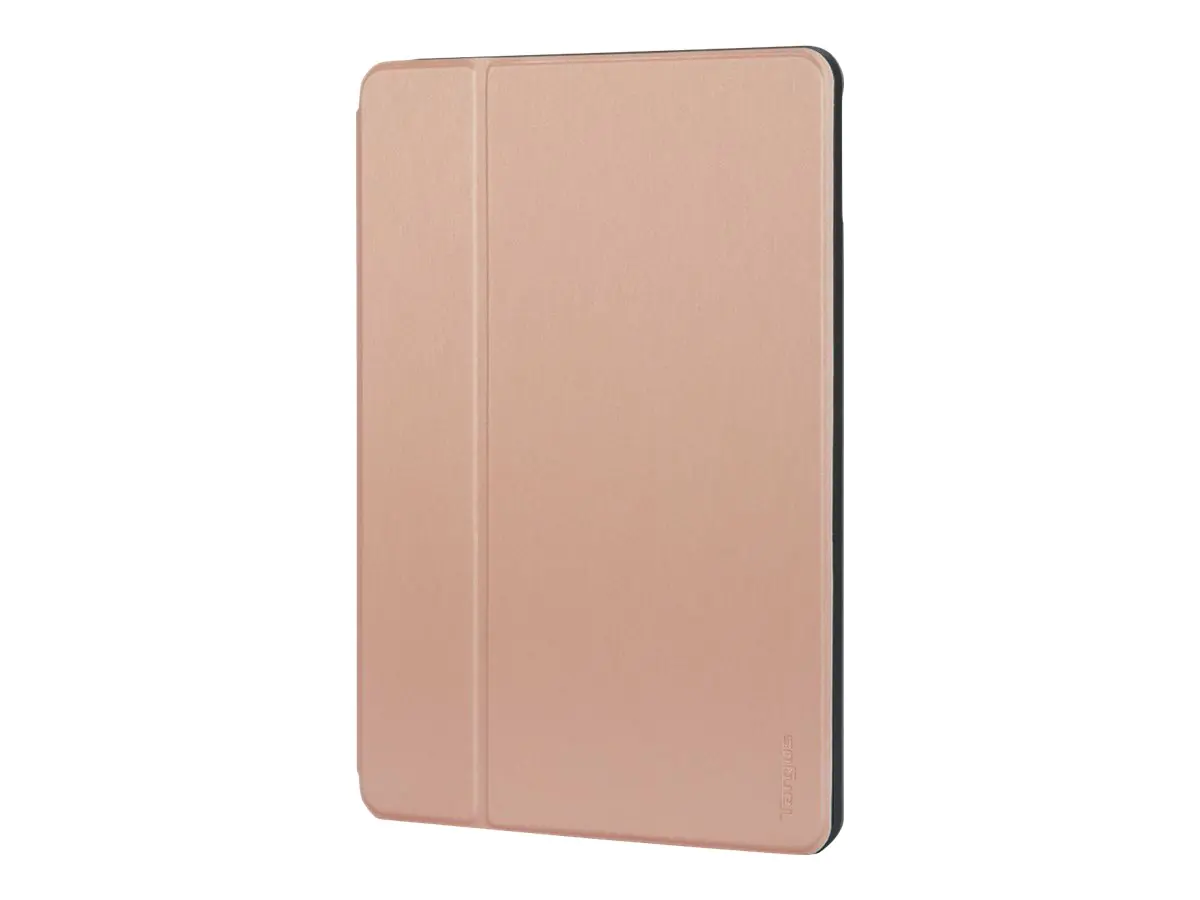 Targus Click-In - Flip-Hülle für Tablet - Polyurethan, Thermoplastisches Polyurethan (TPU) - Rosegold - 25.9 cm - 26.7 cm (10.2" - 10.5") - für Apple 10.2-inch iPad (7th generation, 8th generation); 10.5-inch iPad Air (3rd generation); 10.5-inch iPad Pro