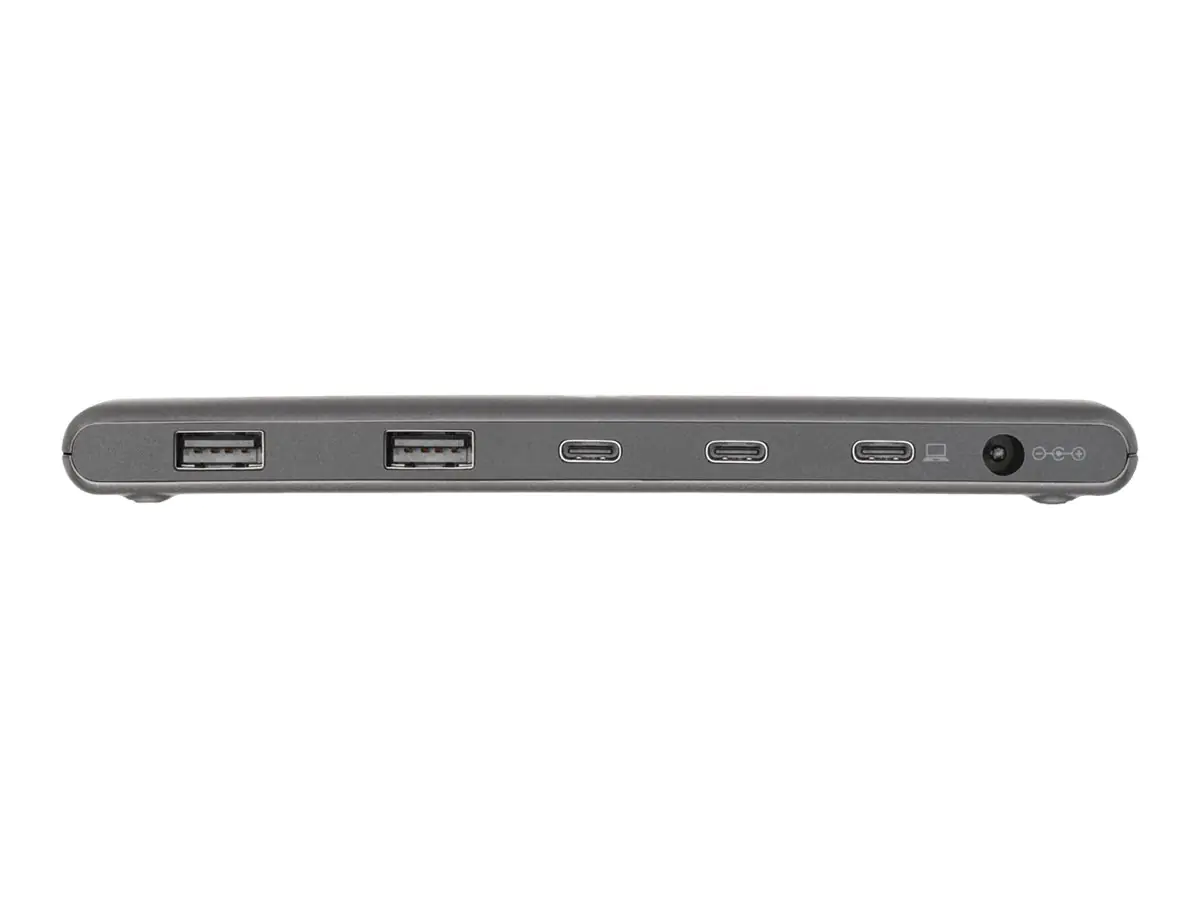 CORSAIR USB100 - Hub - 4 x SuperSpeed USB 3.0 + 3 x USB-C - Desktop