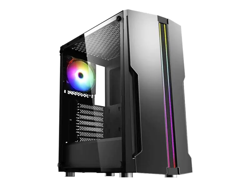 Xilence Performance C X5 - Mid tower - ATX - Seitenteil mit Fenster (gehärtetes Glas) XG121
