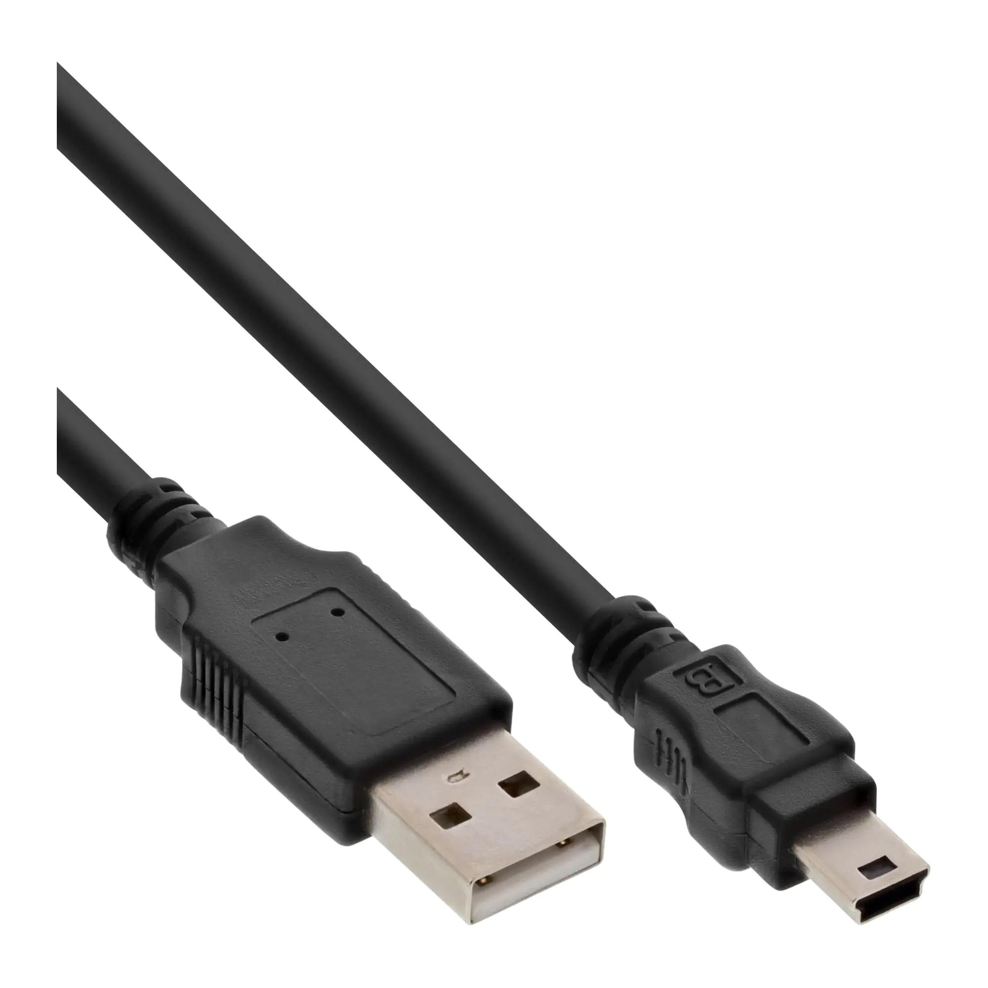 InLine - USB-Kabel - Mini-USB, Typ B (M) zu USB (M) - USB 2.0 - 1.5 m - Schwarz