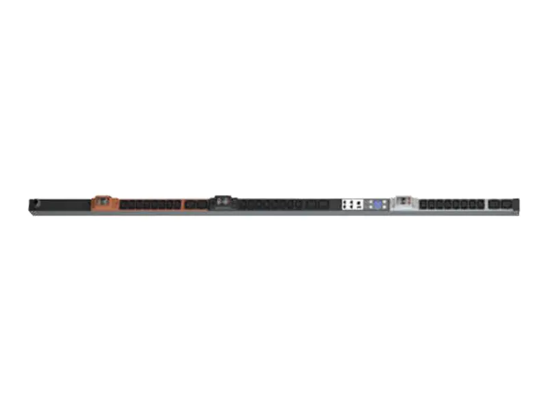 Bachmann BlueNet BN7000 - Stromverteilungseinheit (Rack - einbaufähig) - Wechselstrom 400 V - Ethernet 10/100 - Eingabe, Eingang Eurostecker - Ausgangsbuchsen: 30 - 3 m