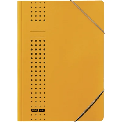 ELBA Eckspanner chic 400010054 DIN A4 150Bl. Karton gelb