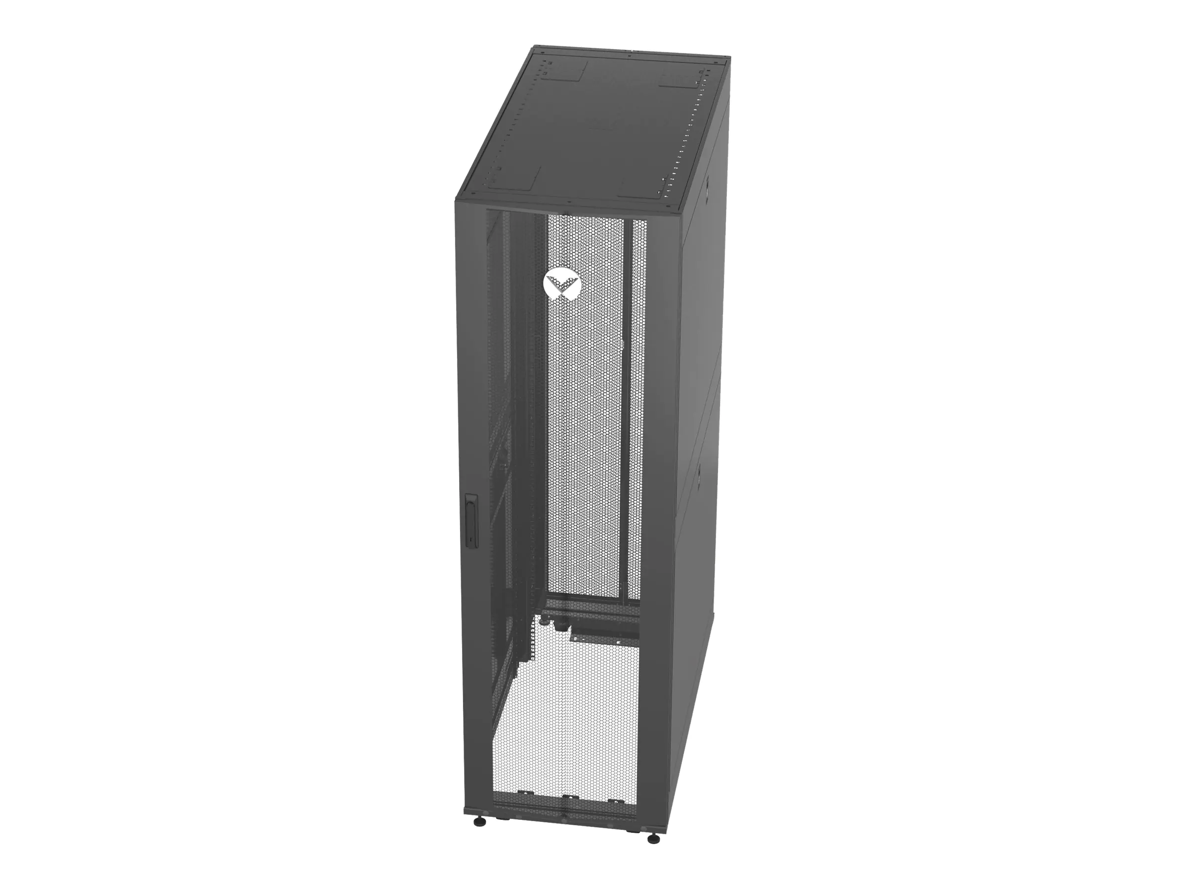 Vertiv VR - Schrank Netzwerkschrank - Schwarz, RAL 7021 - 42HE - 48.3 cm (19") VR3300