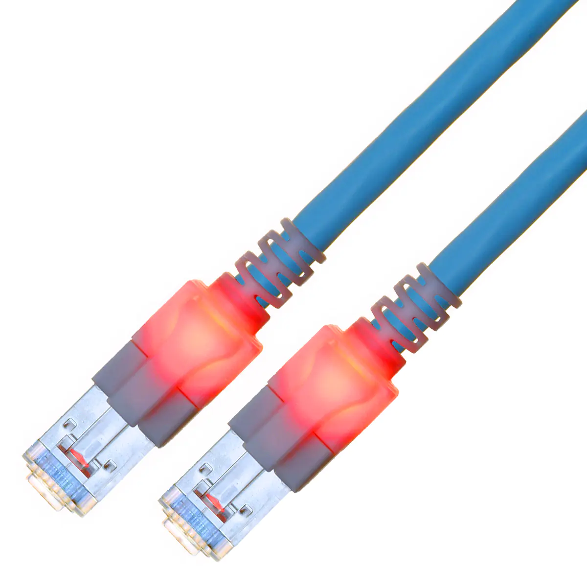 EasyLan Sacon 442604,300, 3 m, Cat6, S/FTP (S-STP), RJ-45, RJ-45, Blau