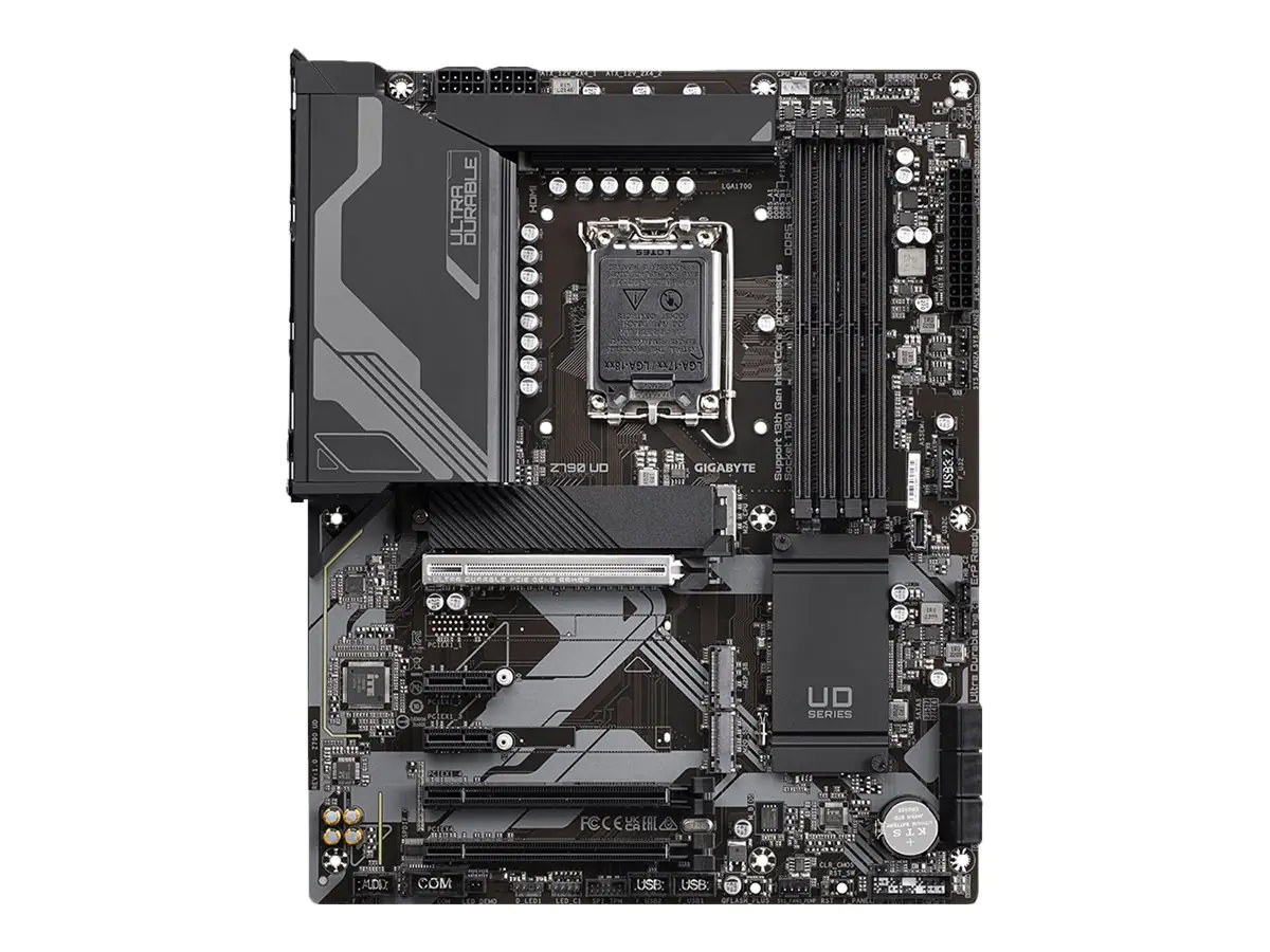 Gigabyte Z790 D AX - 1.0 - Motherboard - ATX - LGA1700-Sockel - Z790 Chipsatz - USB-C 3.2 Gen2, USB-C 3.2 Gen 1, USB 3.2 Gen 2, USB 3.2 Gen 1 - 2.5 Gigabit LAN, Wi-Fi 6, Bluetooth - Onboard-Grafik (CPU erforderlich) - High Definition Audio (7.1-Channel)