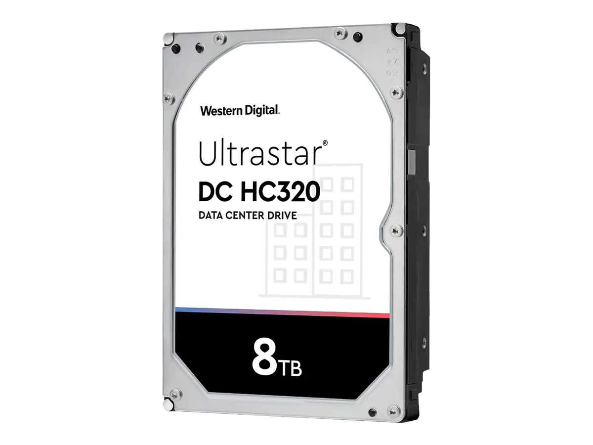 WD Ultrastar DC HC310 HUS728T8TAL5201 - Festplatte - verschlüsselt - 8 TB - intern - 3.5" (8.9 cm) - SAS 12Gb/s - 7200 rpm - Puffer: 256 MB - TCG Encryption