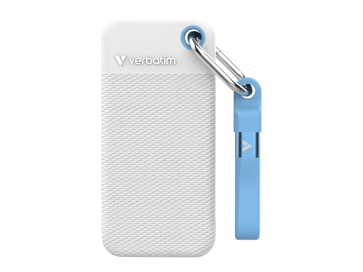 Verbatim Pocket - Color Edition - SSD - 2 TB - Schlüsselanhänger mit Kabelanschluss - extern (tragbar) 32321