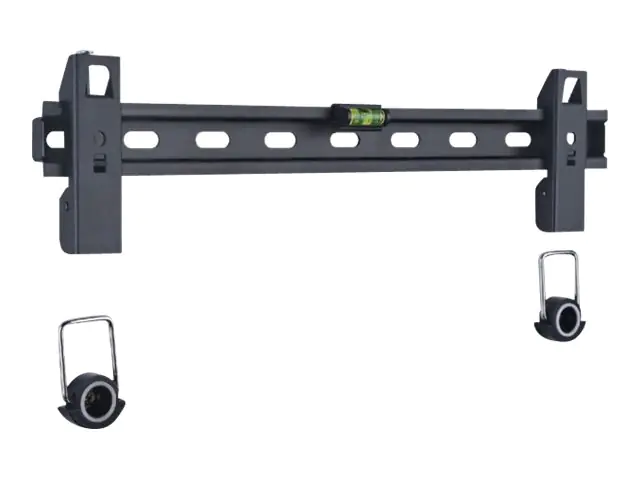 Techly Wandhalterung für LCD TV LED 23"-55" mit Abstandshalter, fix, schwarz