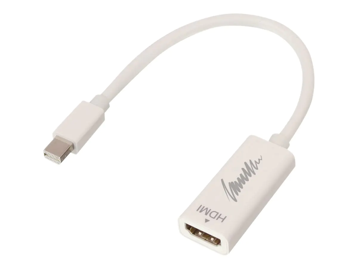 Lindy - Videoadapter - Mini DisplayPort männlich zu HDMI weiblich - weiß - 4K Unterstützung