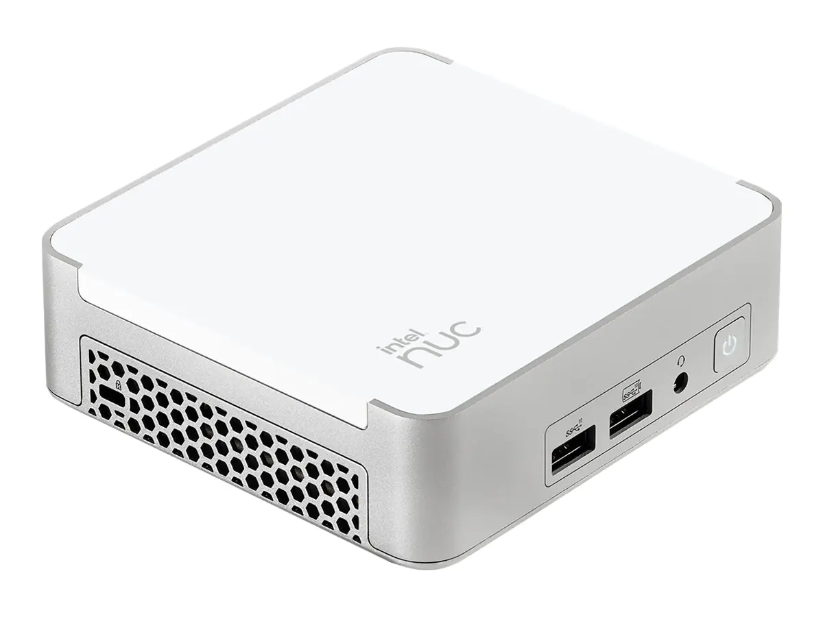 Intel Next Unit of Computing 13 Pro Desk Edition Mini PC - NUC13VYKi50WC - Barebone - Slim Chassis - 1 x Core i5 1340P - RAM 8 GB - SSD 512 GB - NVMe - Intel Iris Xe Graphics - GigE, 2.5 GigE, 802.11ax (Wi-Fi 6E), Bluetooth 5.3 - WLAN: 802.11a/b/g/n/ac/ax