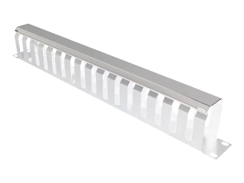 VALUE - Kabelmanagement - Vorderseite - Hellgrau, RAL 7035 - 1U - 48.3 cm (19")