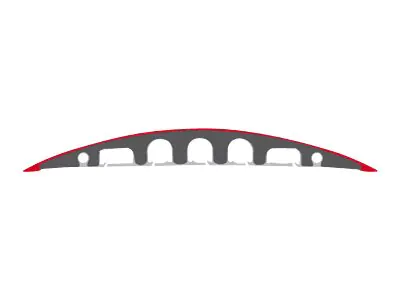 Serpa B15 - Kabel-Floor-Guard - 1.5 m - Hellgrau