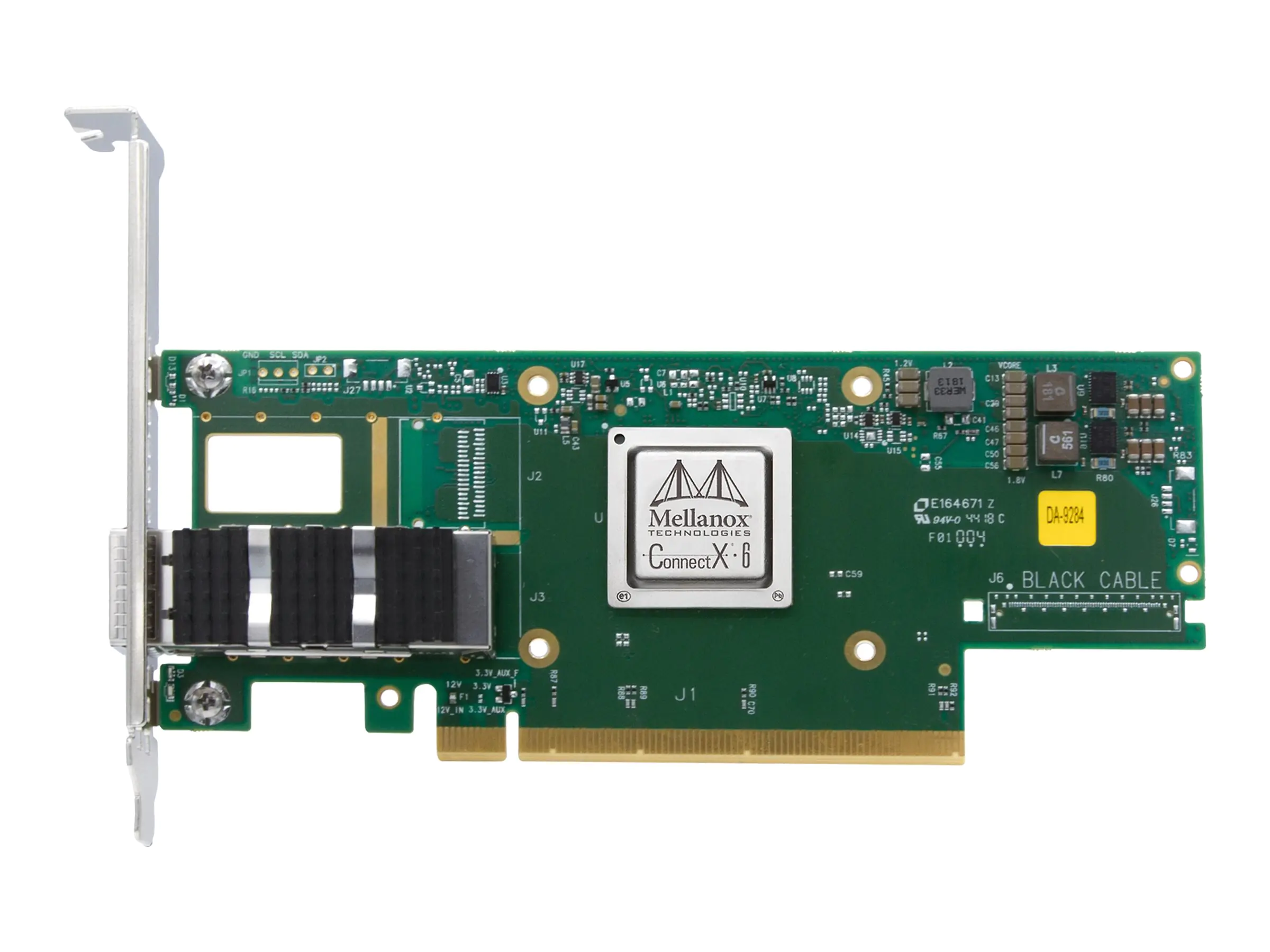 NVIDIA ConnectX-6 VPI MCX653105A-ECAT-SP - Single Pack - Netzwerkadapter - PCIe 4.0 x16 - 100Gb Ethernet / 100Gb Infiniband QSFP28 x 1
