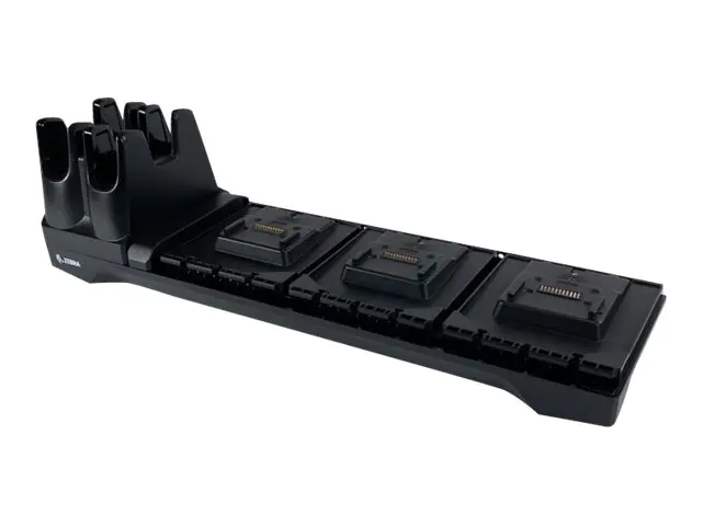 Zebra Multi-Slot Cradle Bases Only - No Cup(s) - Docking Cradle (Anschlußstand) - für Zebra RFD40 UHF RFID Standard Sled (Required RFD40 Replacement Cradle Cup(s)