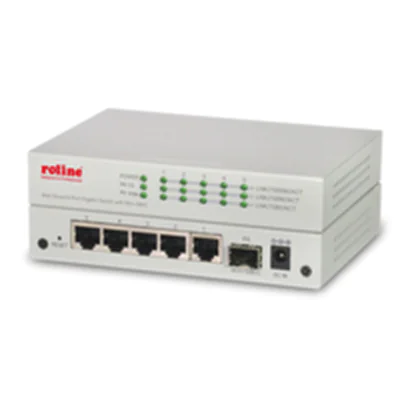 ROLINE 21.14.3523 - Managed - Gigabit Ethernet (10/100/1000) - Vollduplex - Wandmontage