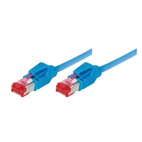 exertis Connect - Patch-Kabel - RJ-45 (M) zu RJ-45 (M) - 5 m - SFTP - CAT 6 - halogenfrei - Blau