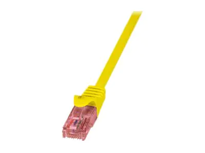 LogiLink PrimeLine - Patch-Kabel - RJ-45 (M) zu RJ-45 (M) - 1.5 m - SFTP, PiMF - CAT 6a - halogenfrei - Gelb