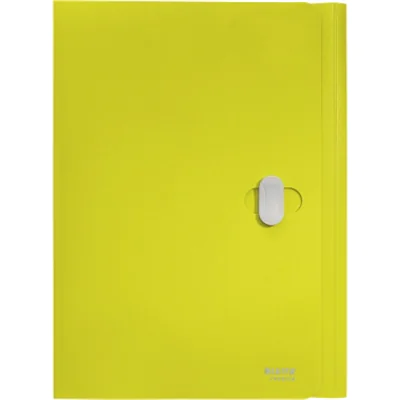 Leitz Dokumentenmappe Recycle 23,5 x 32 cm (B x H) DIN A4 150 Bl. (80 g/m²) 11mm Polypropylen, 80 % recycelt gelb