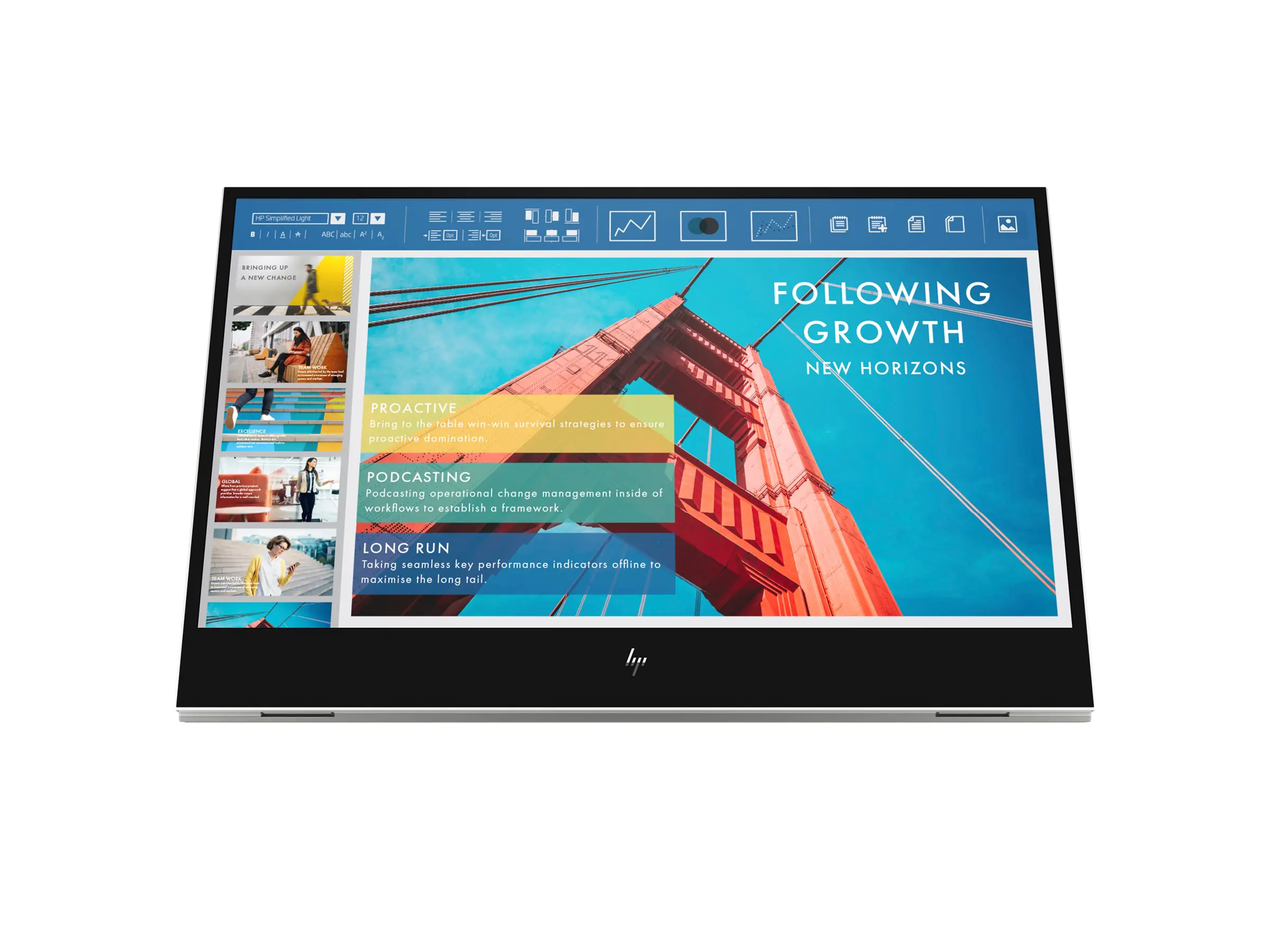 HP E14 G4 Portable - LED-Monitor - 35.6 cm (14") 1B065AA#ABB