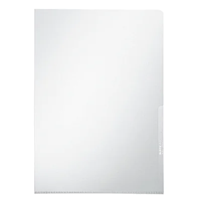 Leitz Sichthülle Premium DIN A4 0,15mm oben, rechts offen dokumentenecht PVC-Hartfolie farblos glänzend 100 St./Pack.