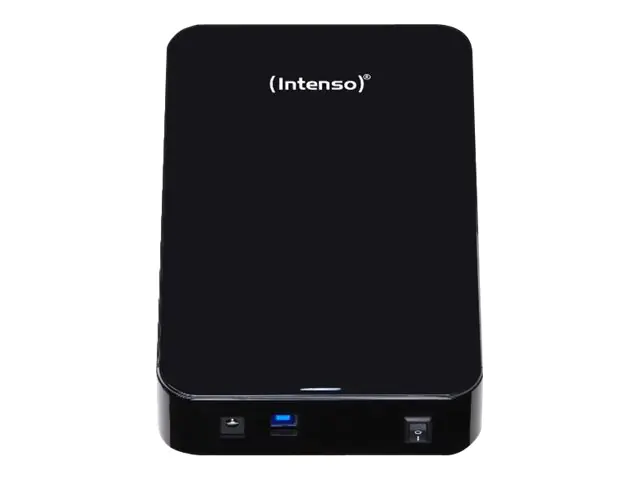 Intenso Memory Center - Festplatte - 6 TB - extern (Stationär) - 3.5" (8.9 cm) - USB 3.0 - 5400 rpm - Puffer: 32 MB - Schwarz